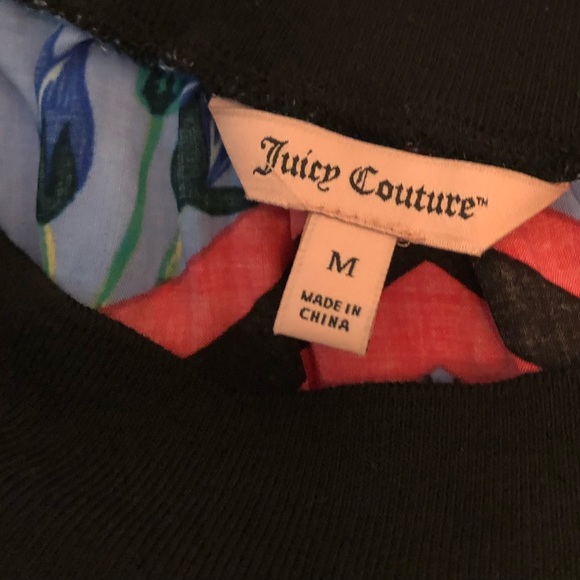 Juicy Couture Floral Off Shoulder Top Medium - Picture 4 of 4